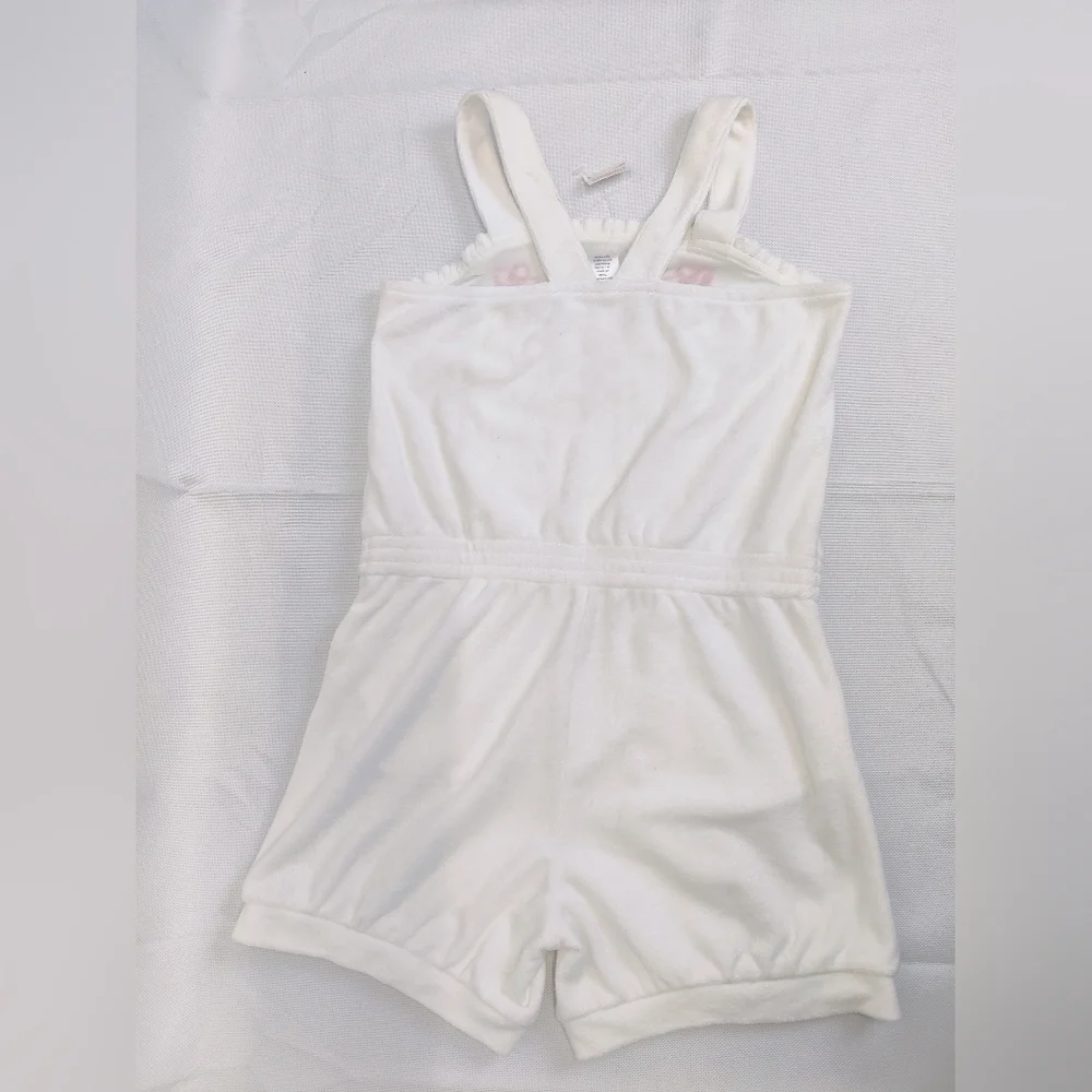 Gymboree Summer Romper Little Girls Sz Large 10 - 12 + FREE Cat Jack Tulle Dress